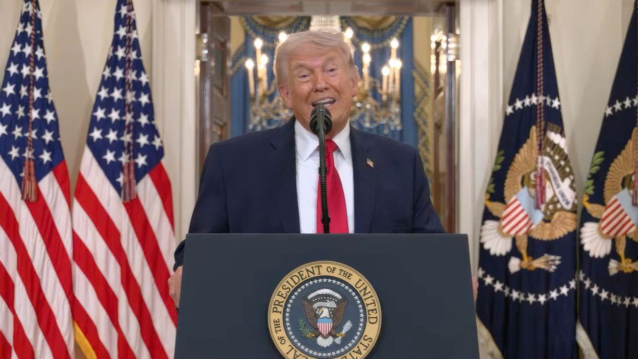 El presidente de Estados Unidos, Donald Trump. EP.