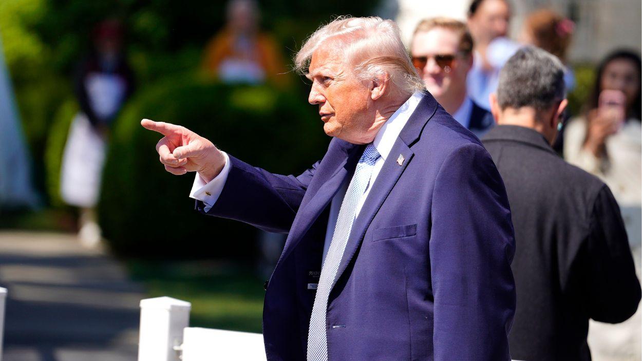 El presidente de Estados Unidos, Donald Trump. EP.