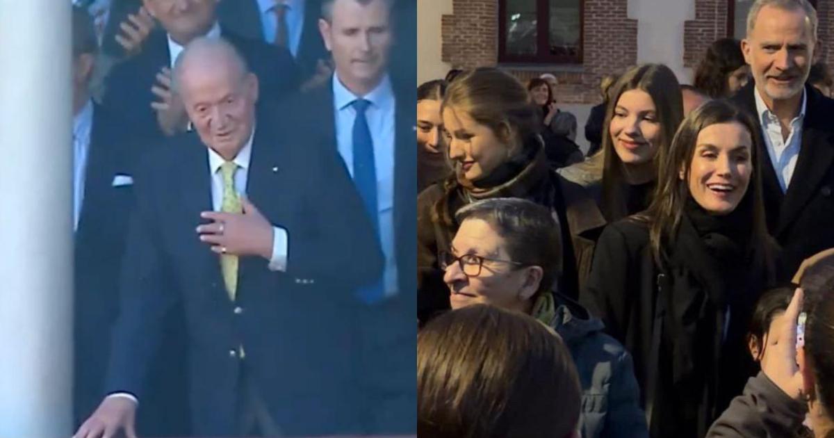 Juan Carlos I, en los toros con la derecha mediática; Felipe VI, en Carabanchel