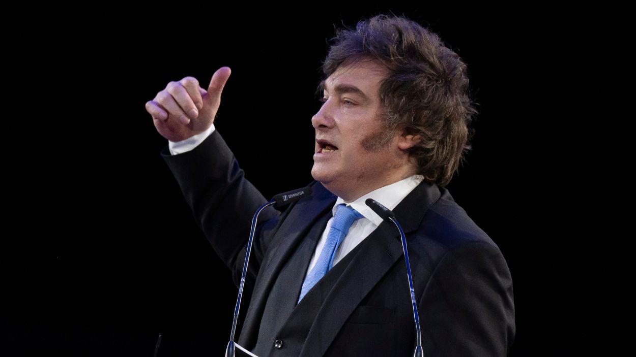 El presidente de Argentina, Javier Milei. EP.