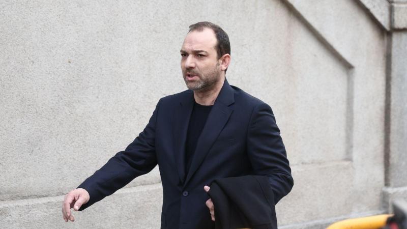 Víctor Ábalos, hijo del exministro de Transportes, a su llegada al Tribunal Supremo. EP