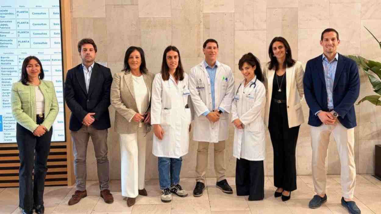 Representantes del HURJC, UAX y Forus