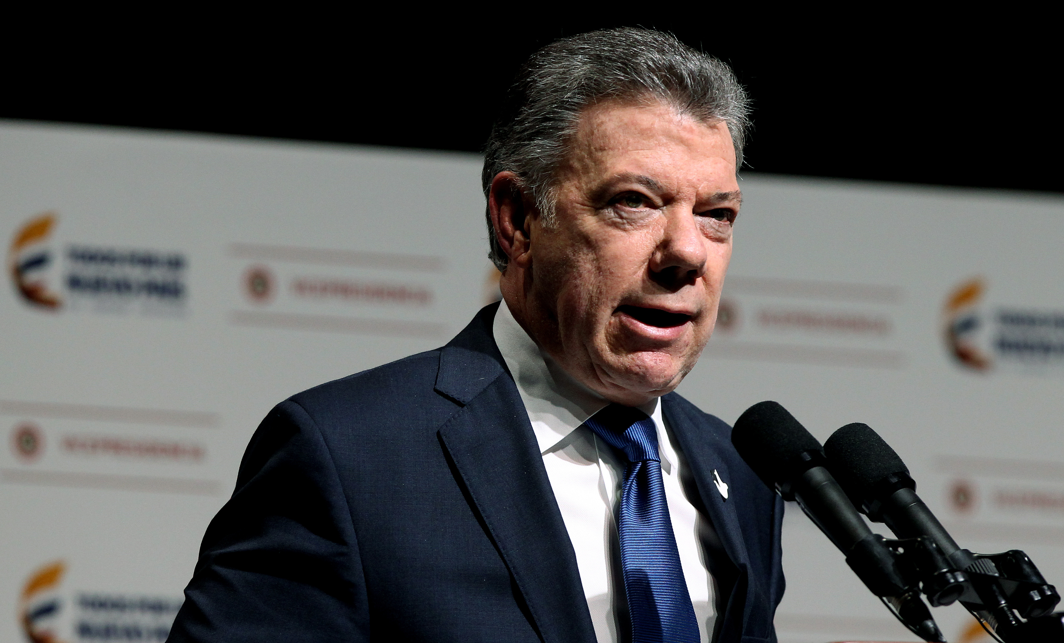 Conflicto entre Gas Natural y Colombia, en manos del arbitraje internacional El presidente colombiano, Juan Manuel Santos.