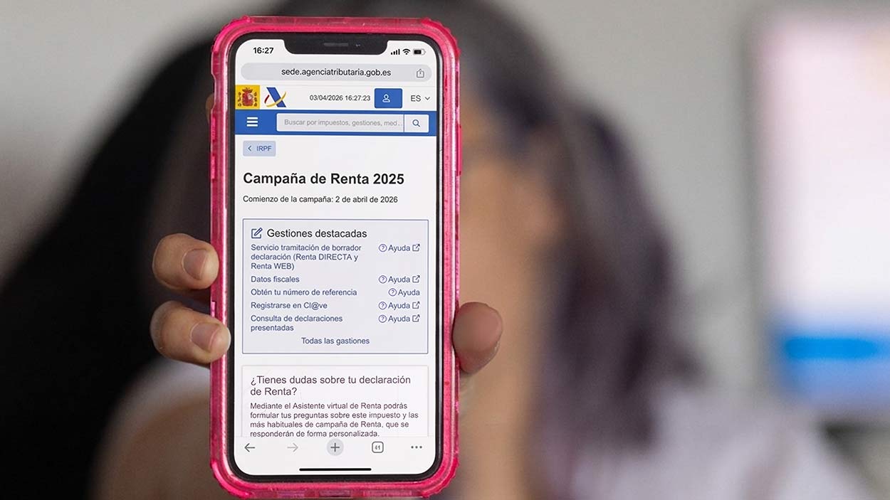 Campaña de la declaración de la Renta 2025. EP