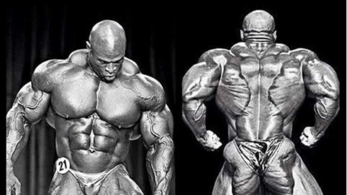 Ronnie Coleman durante el MR. Olympia