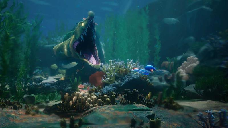 Fase acuática del juego Darwin's Paradox