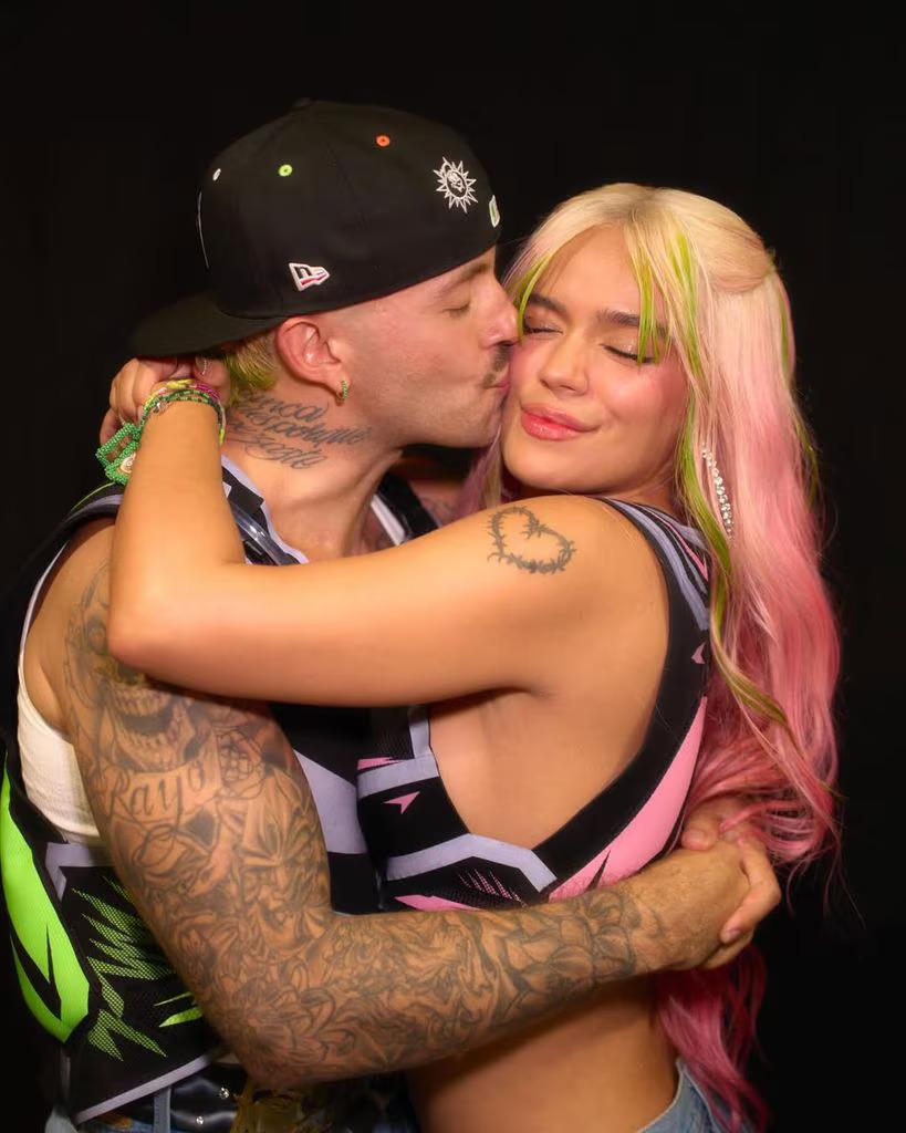 Karol G junto a Feid / Instagram