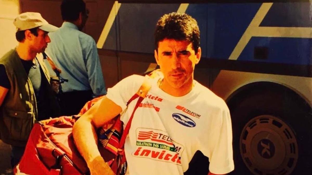 Mauro Prosperi antes de la carrera| @mauroprosperi