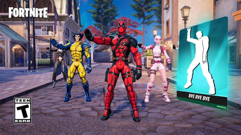 Deadpool y Wolverine en Fortnite Deadpool y Wolverine en Fortnite