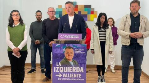 Juan Antonio Delgado (Podemos) decide finalmente integrarse en la lista de Cádiz de Por Andalucía, ocupando el sexto puesto