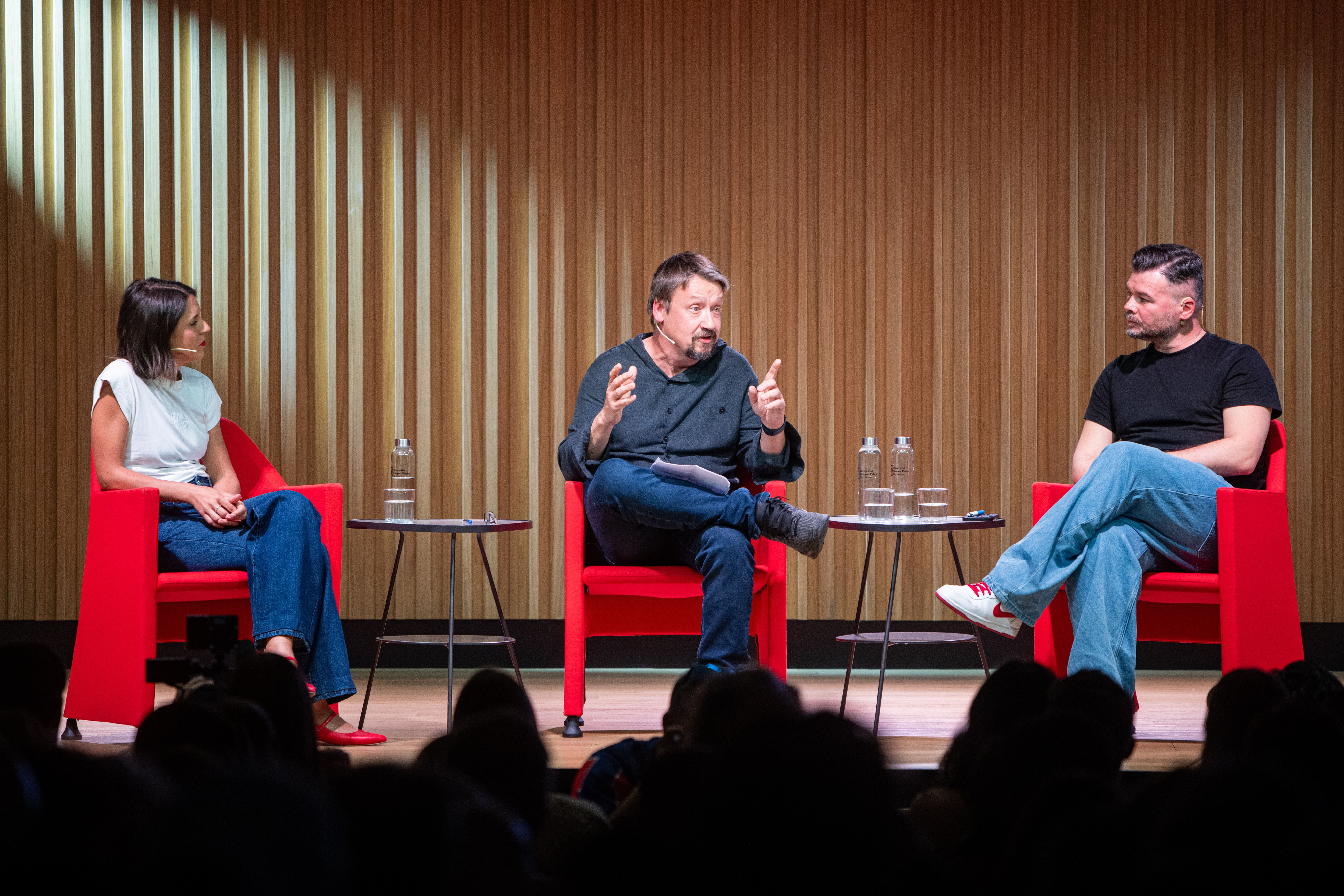 El portavoz de ERC en el Congreso de los Diputados, Gabriel Rufián y la secretaria política de Podemos y eurodiputada, Irene Montero. Lorena Sopêna / EP  