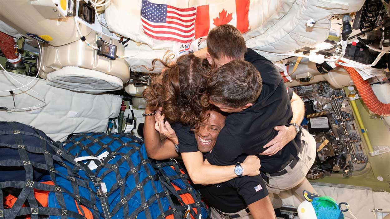 Los astronautas de la Artemis II. NASA