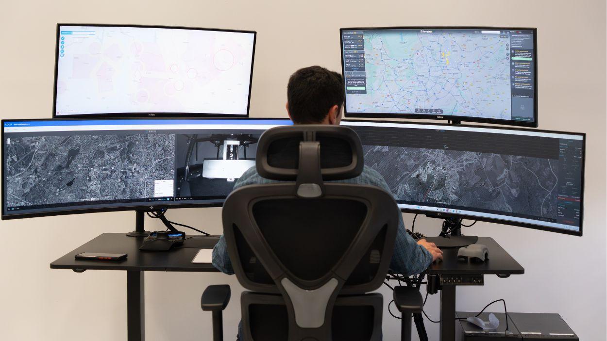 T Space puede operar drones a distancia sin necesidad de disponer de un piloto sobre el terreno