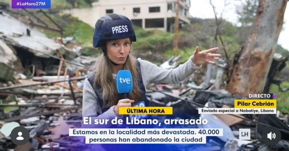 Pilar Cebrián, enviada especial de TVE en Oriente Medio: "Netanyahu es conocido en su partido como el ángel de la destrucción y el boicot"