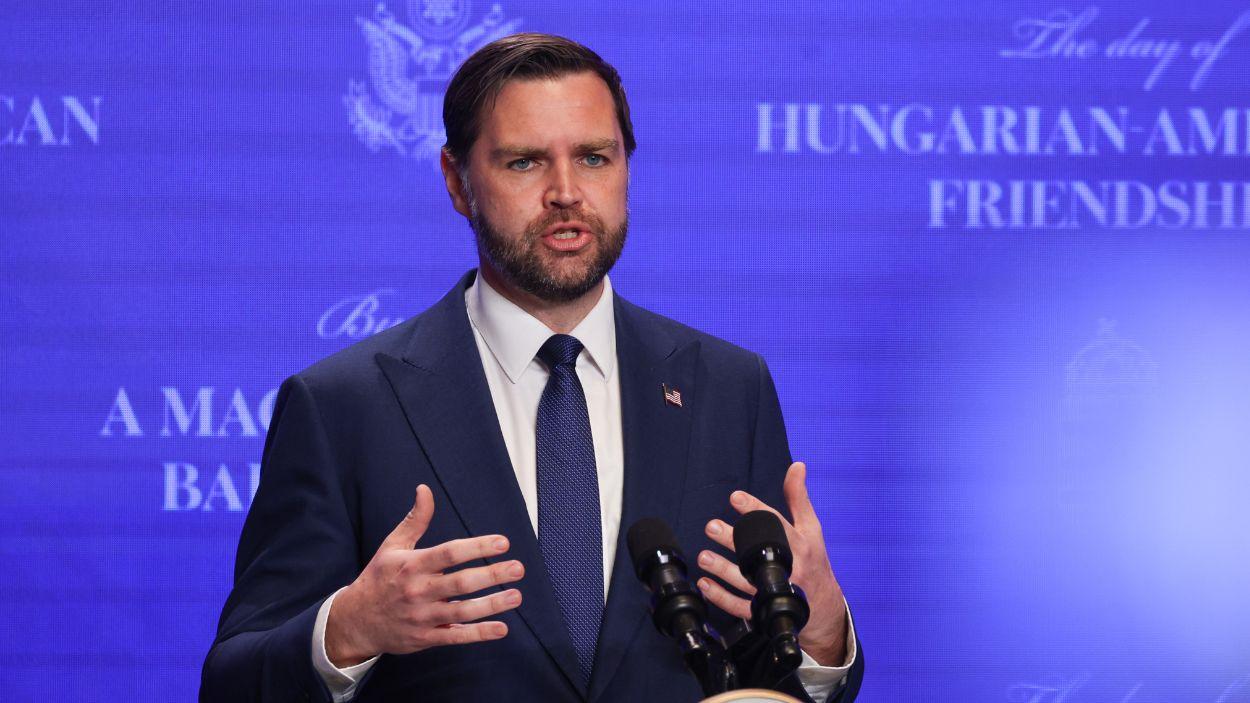 El vicepresidente de Estados Unidos, JD Vance. EP.