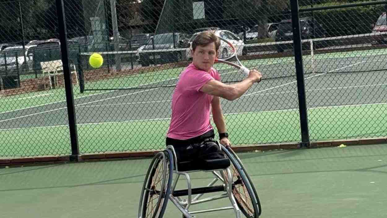 Niels Vink, número 1 en tenis en silla de ruedas