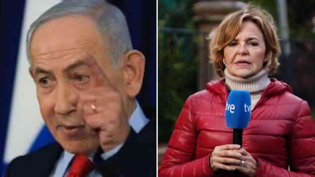La periodista madrileña ha dedicado unas palabras al Primer Ministro de Israel tras sus amenazas contra España.