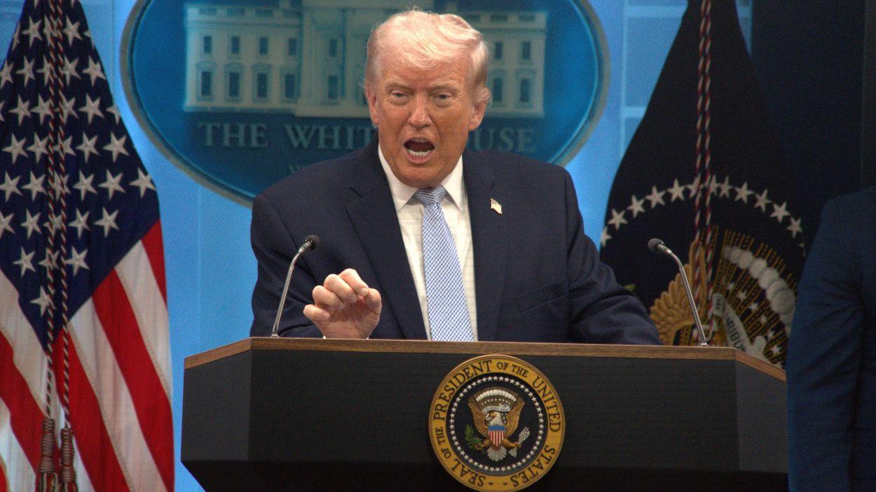 El presidente de Estados Unidos, Donald Trump. EP.