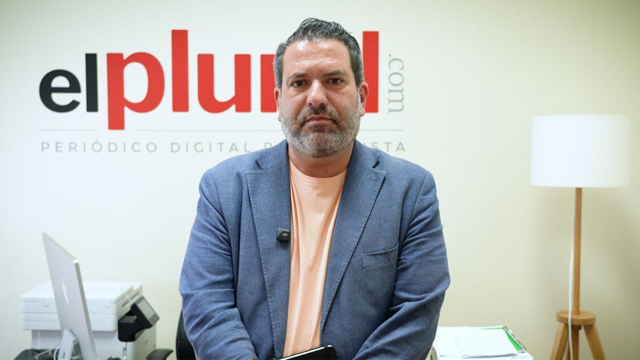 El director y CEO de Elplural.com, José María Garrido. EL PLURAL.