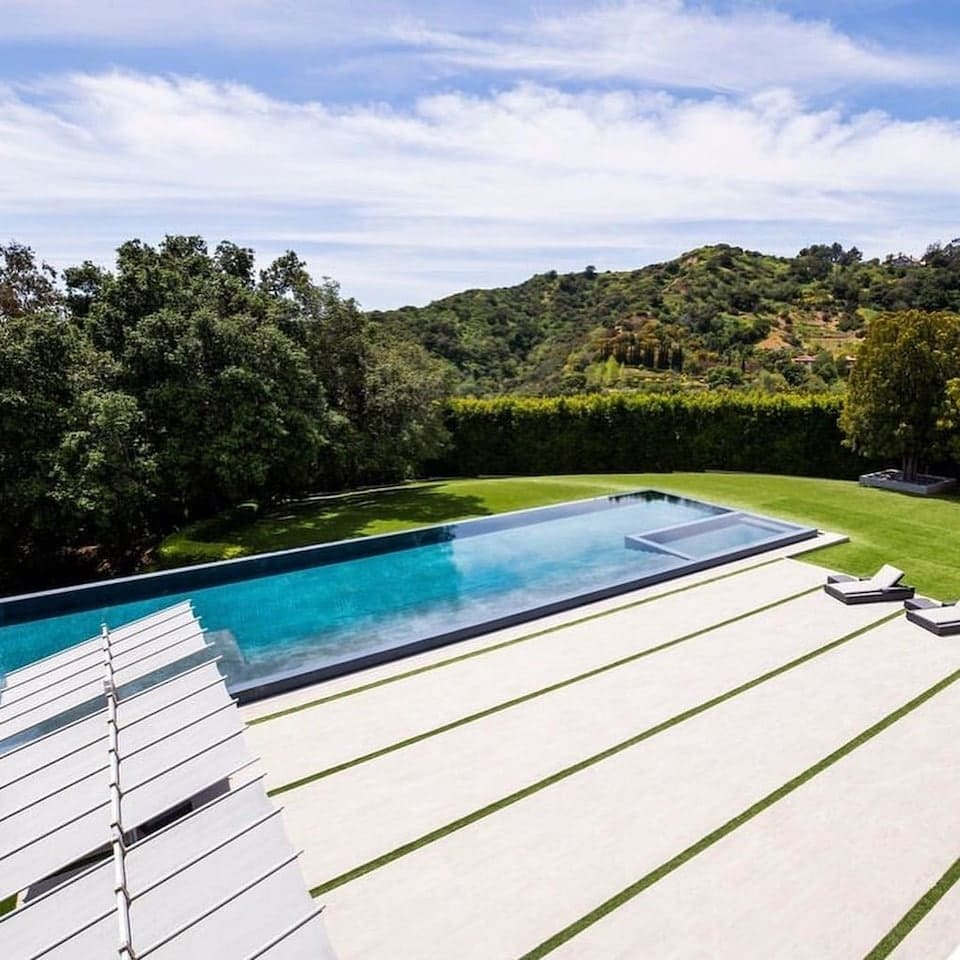 Piscina de la casa de JLo y Ben Affleck