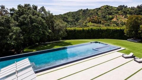 Piscina de la casa de JLo y Ben Affleck