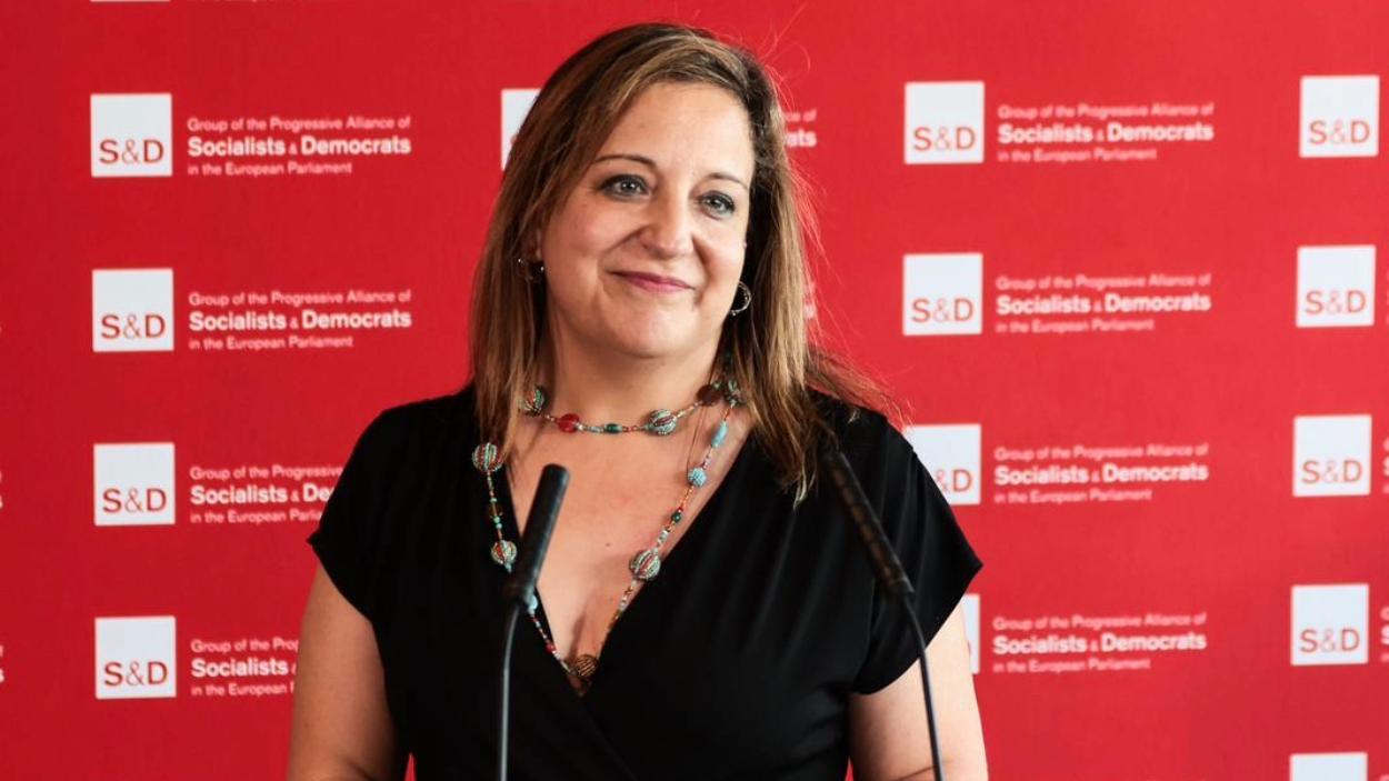 La presidenta del grupo parlamentario Alianza Progresista de Socialistas y Demócratas de Europa, Iratxe García