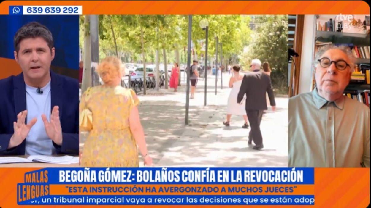 Ernesto Ekaizer en 'Malas Lenguas'. TVE 