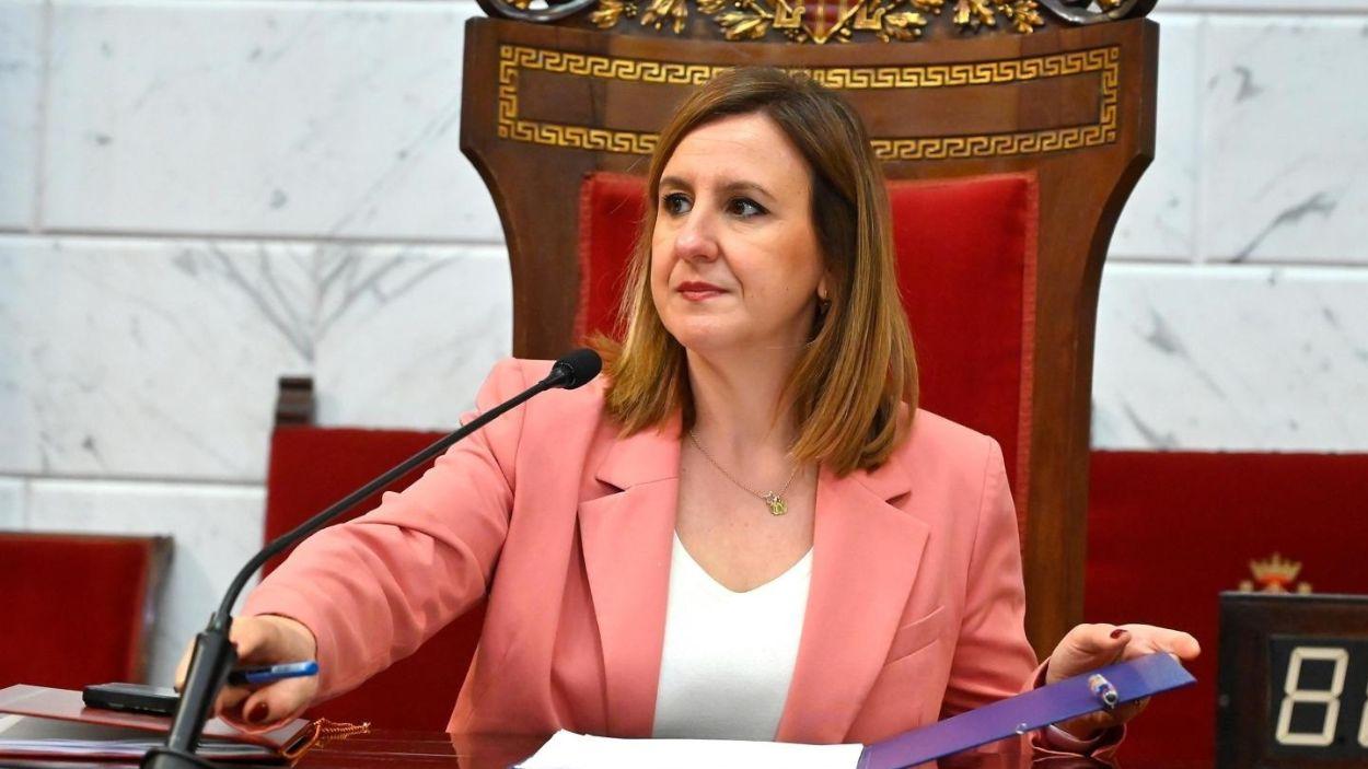 La alcaldesa de Valencia, María José Catalá. EP