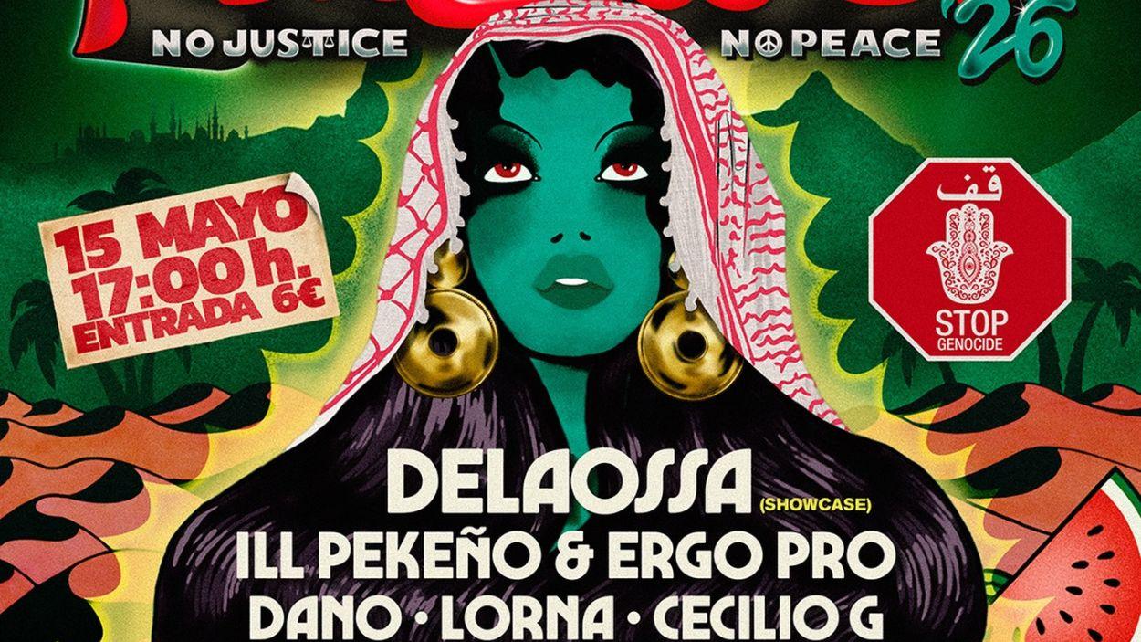 Delaossa, Lorna, Madrid Salvaje y Grimey x Palestina Bienvenidos al circo urbano. 