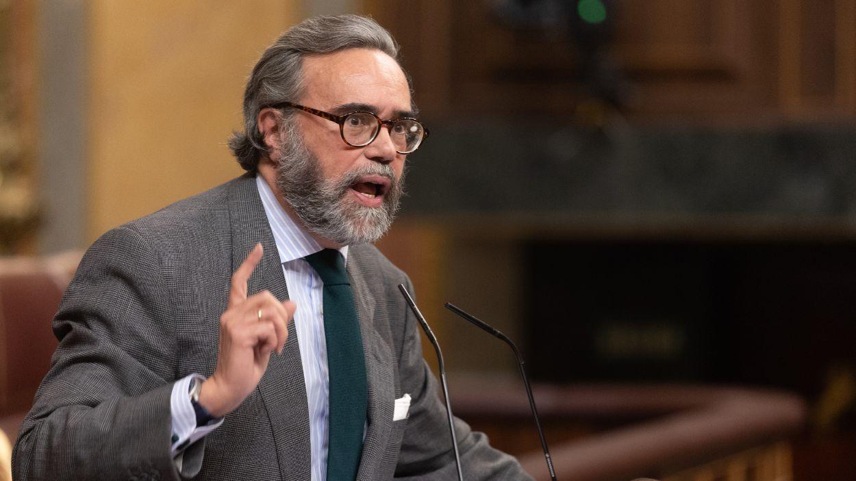 El diputado del Vox José María Sánchez García. EP.