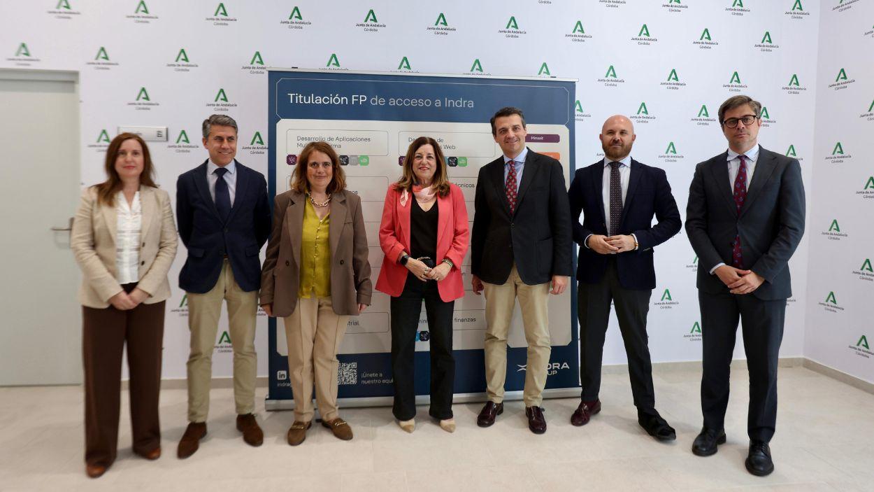  Indra Group contribuirá a la formación de más de 50 estudiantes de FP cordobeses