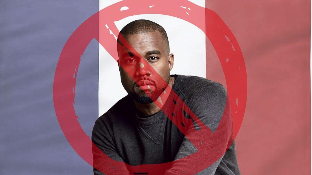 Kanye West. Fotomontaje.