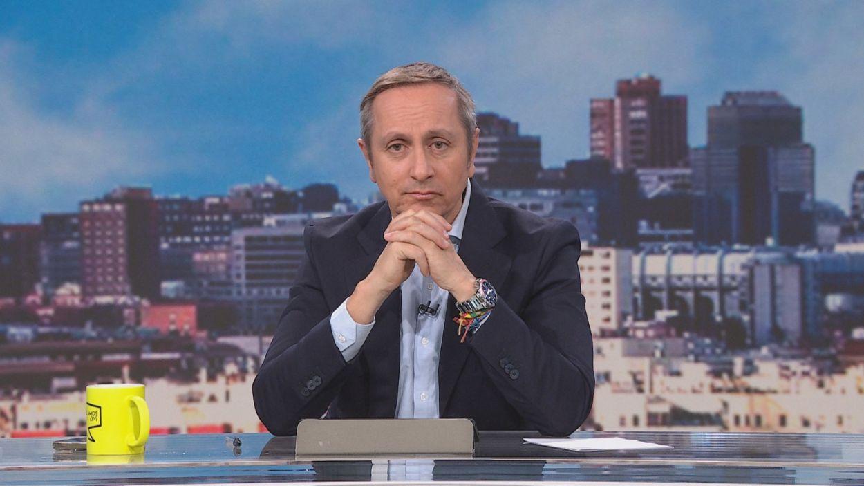 Carlos Cuesta en Telemadrid. RTVM