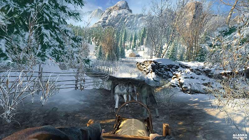 Trineo en Alaska Gold Fever