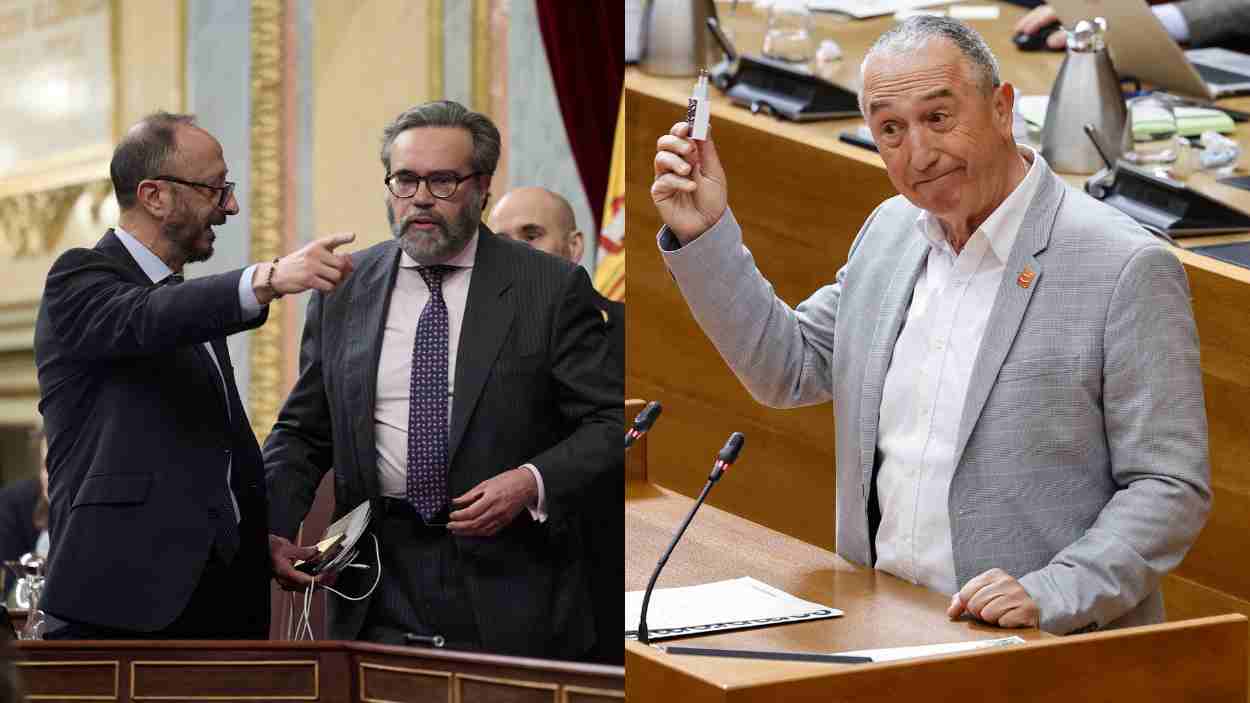 Baldoví sentencia la actitud de un diputado de Vox en el Congreso