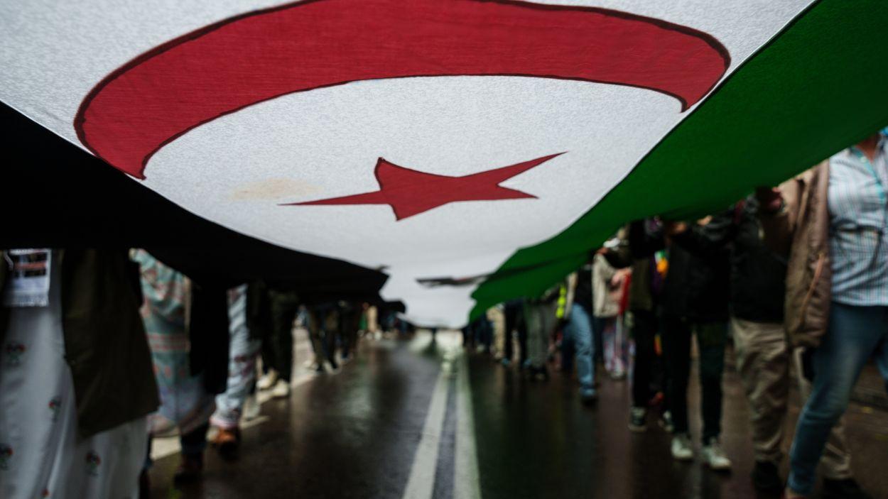 Manifestación ‘50 años de resistencia del pueblo saharaui’, a 15 de noviembre de 2025, en Madrid (España). EP.