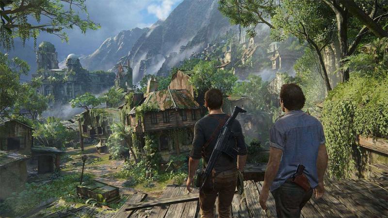 Dos personajes jugables en Uncharted 5