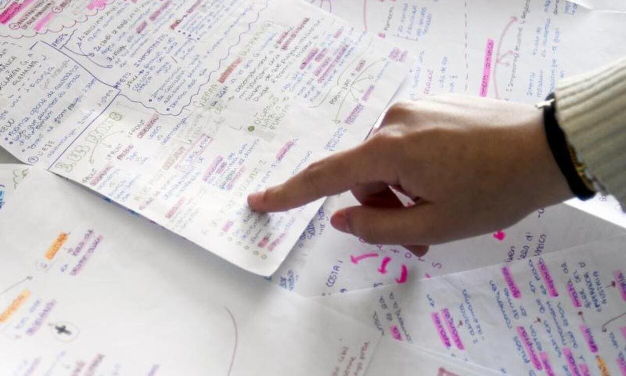 Apuntes de estudio. © Fundación "la Caixa"