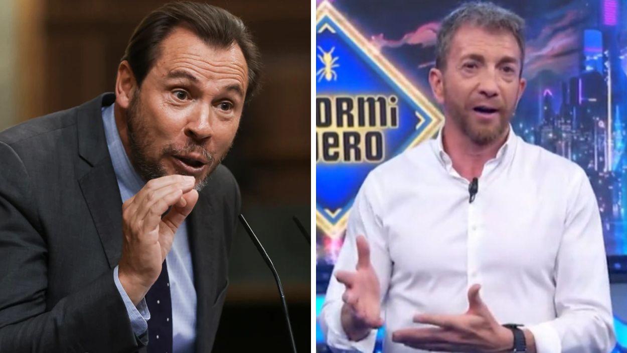 Óscar Puente y Pablo Motos. Elaboración propia.