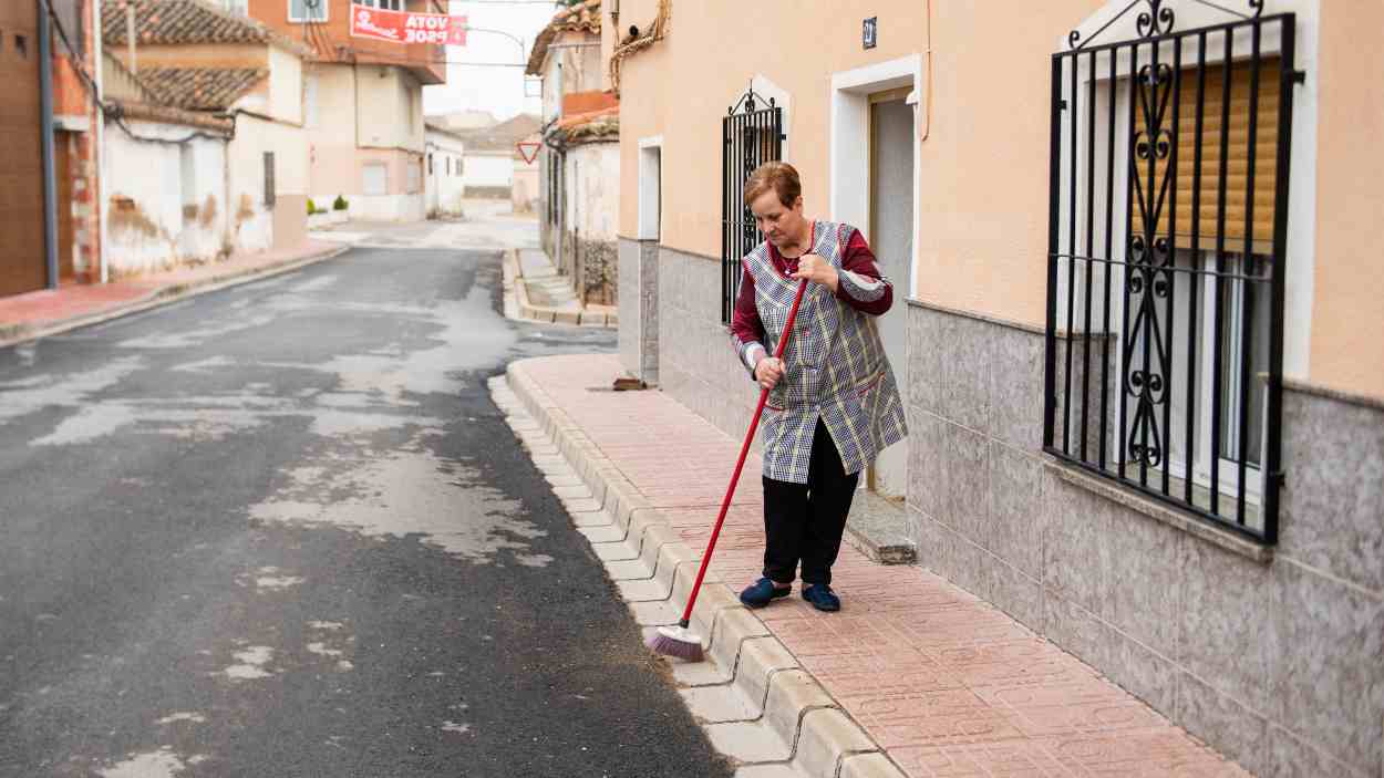 Imagen de archivo de un pueblo de Castilla-La Mancha. EP
