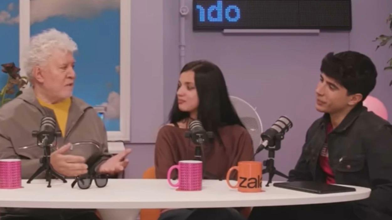 Pedro Almodovar durante su entrevista en el podcast de ‘La Pija y la Quinqui’