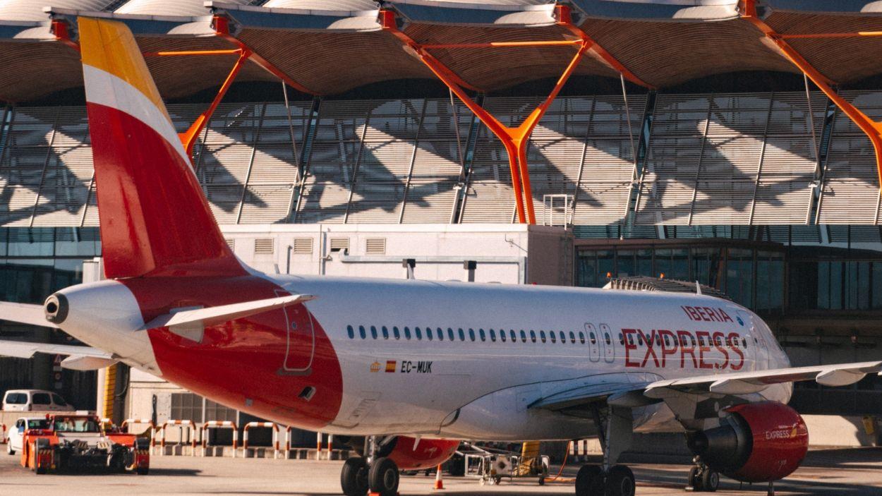 Avión de Iberia Express. EP.