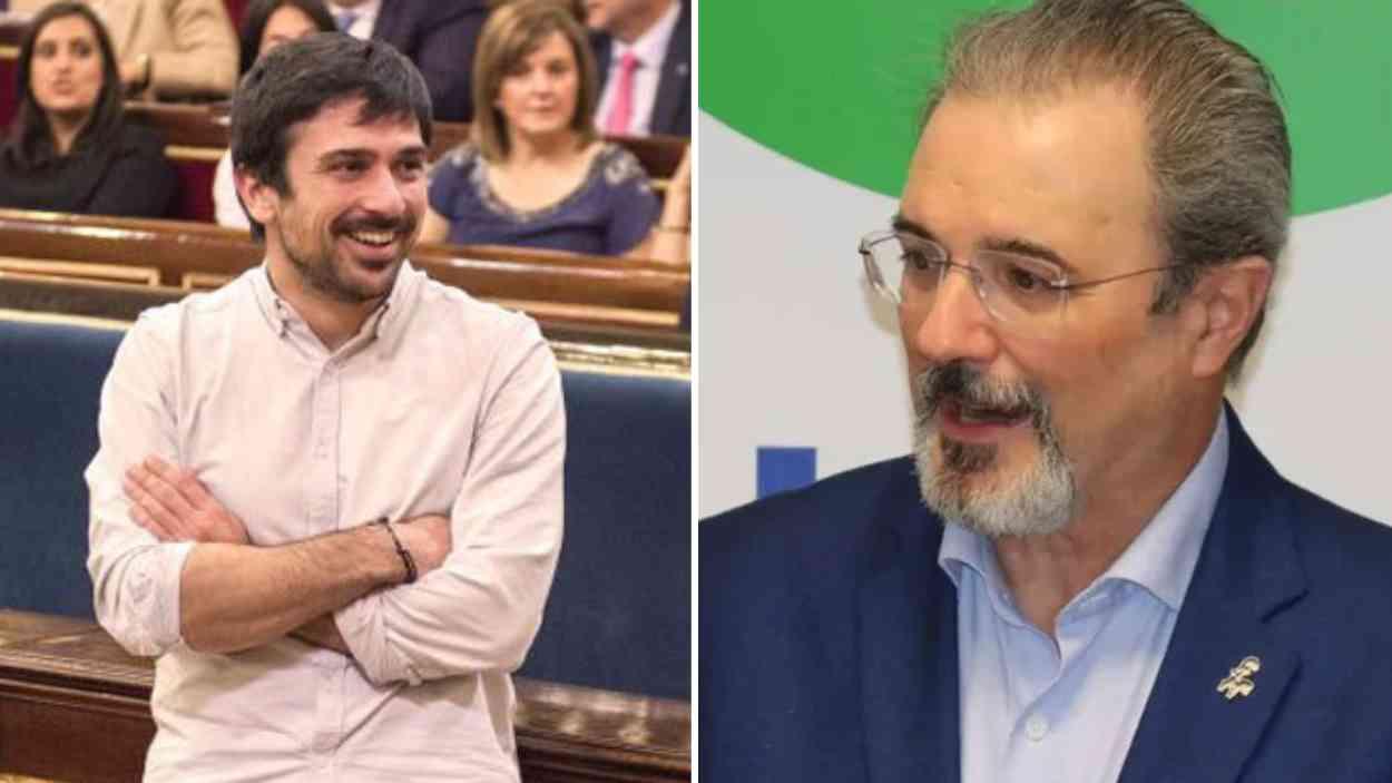 El ex senador de Podemos, Ramón Espinar, ha cargado contra el diputado de Vox Carlos Flores tras su confusión en el plató de ‘Directo al Grano’.