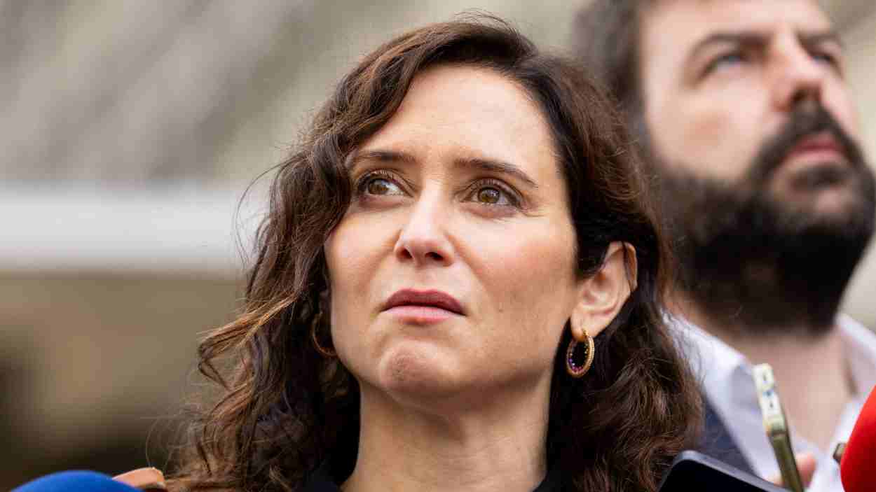 La presidenta de la Comunidad de Madrid, Isabel Díaz Ayuso. EP