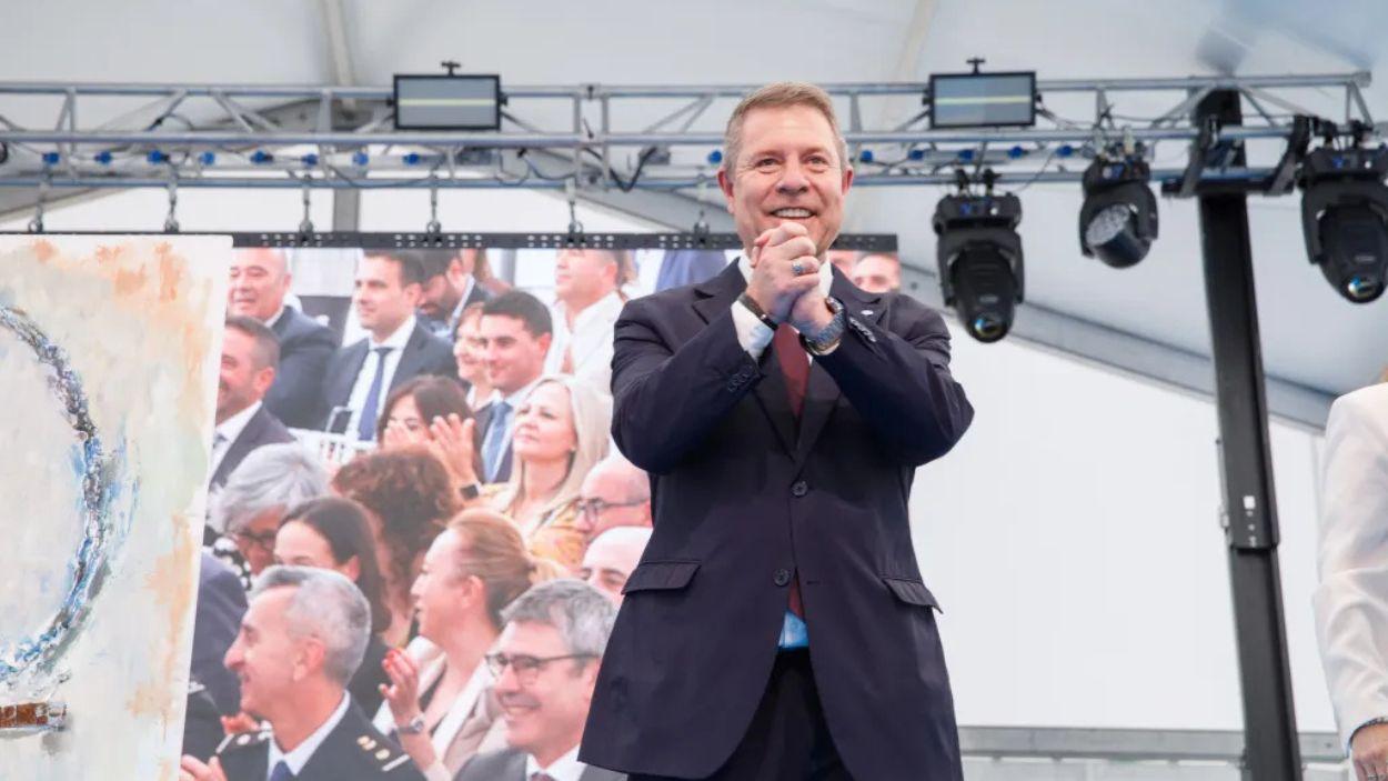 El presidente de Castilla La Mancha, Emiliano García Page. JCCM. (2)