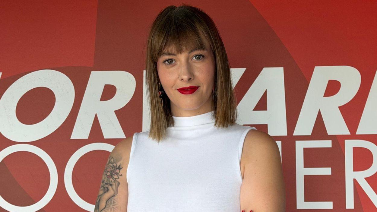 Aránzazu Figueroa, líder de Juventudes Socialistas, atiende a ElPlural.com en la cumbre progresista de Barcelona. ElPlural.com. 