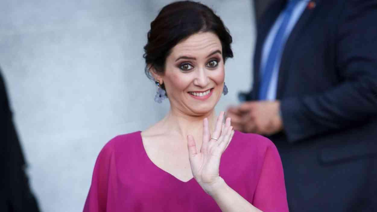 La presidenta de la Comunidad de Madrid, Isabel Díaz Ayuso.