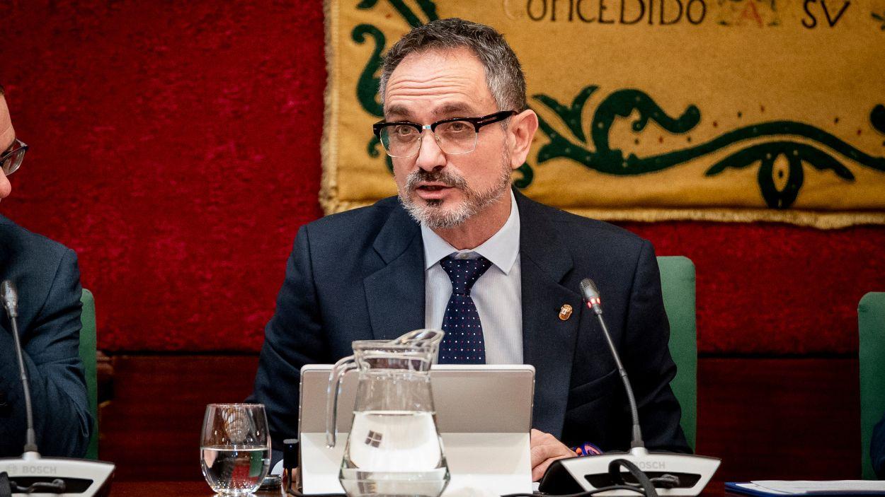 El alcalde de Móstoles, Manuel Bautista. EP.