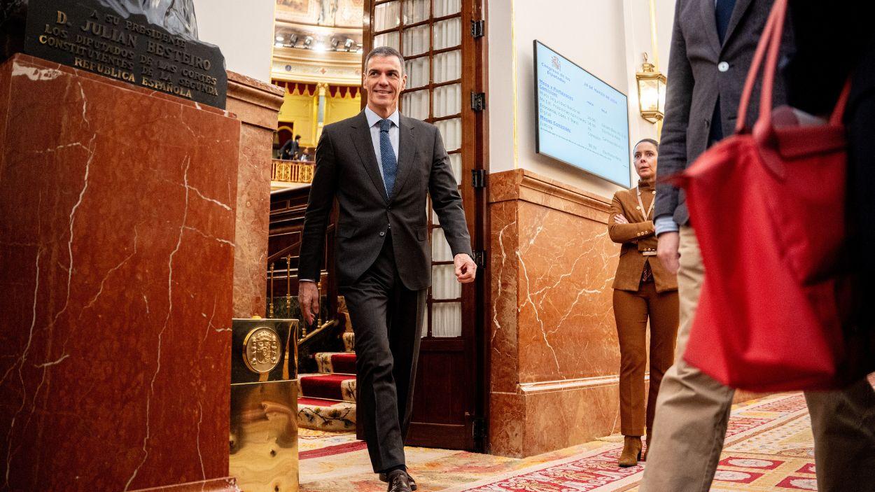 El presidente del Gobierno, Pedro Sánchez. EP. 2