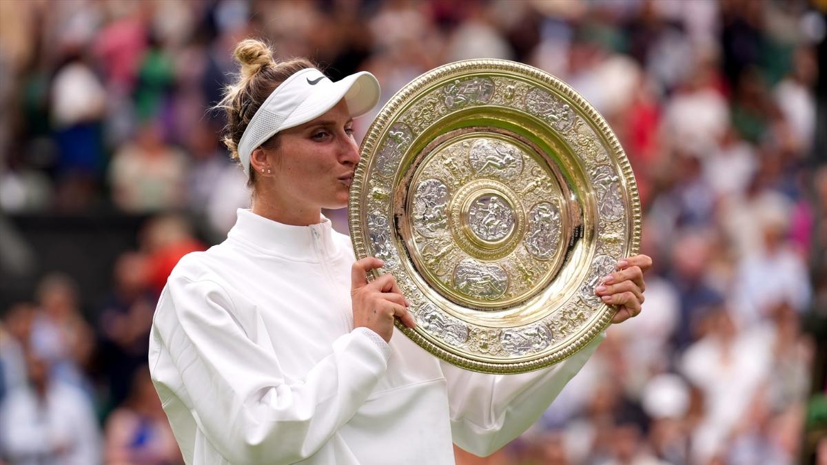 Marketa Vondrousova tras ganar Wimbledon| EP